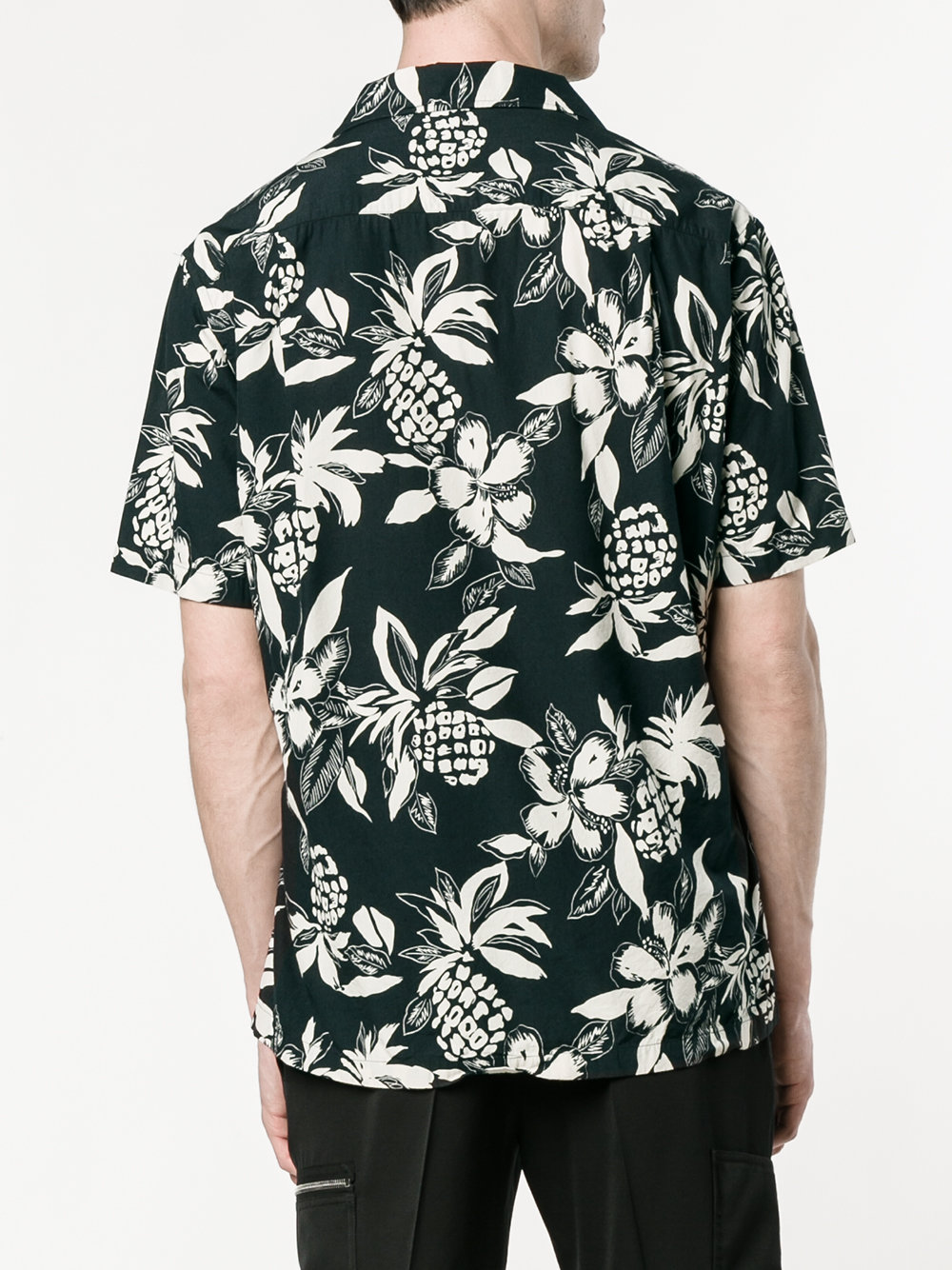 Hibiscus floral printed shirt