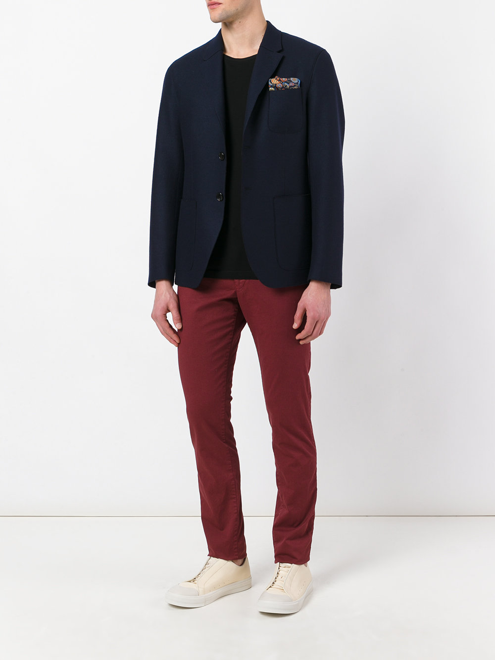slim-fit chinos