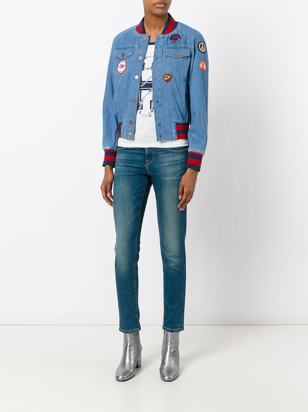 denim bomber jacket 