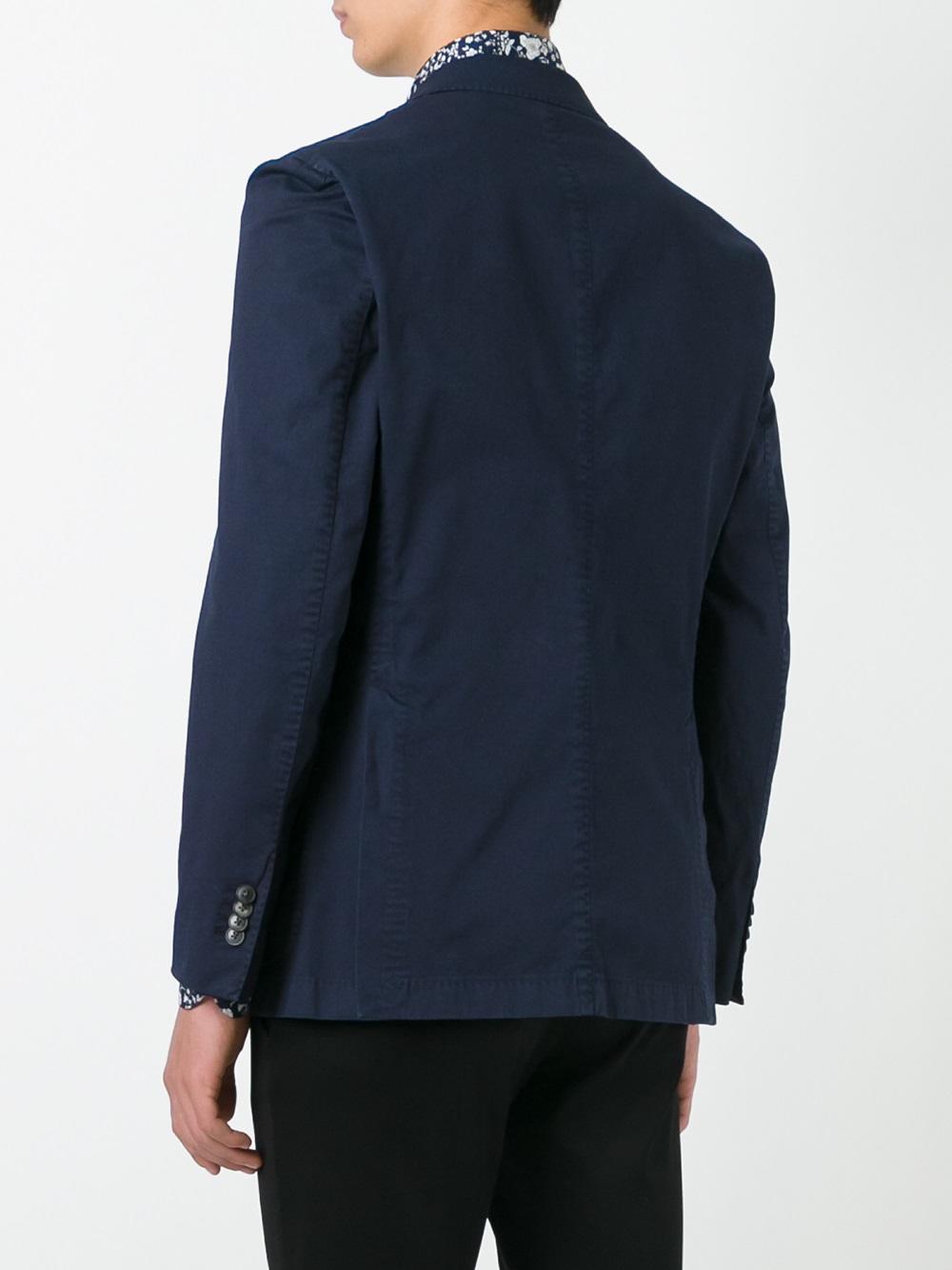 two button blazer 