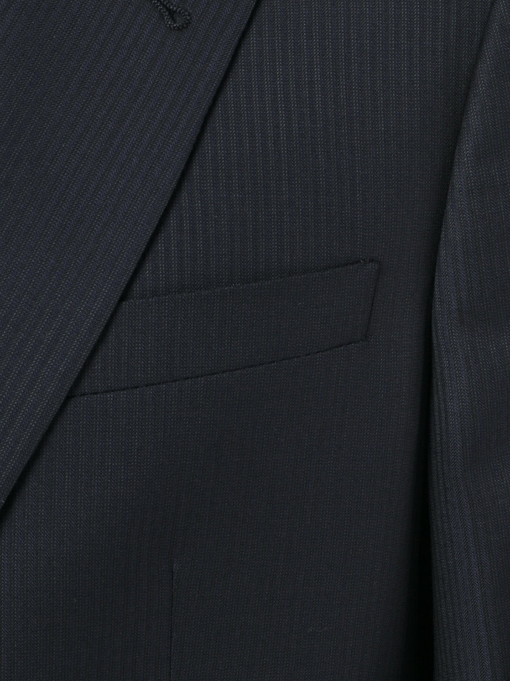 single-breasted formal suit 