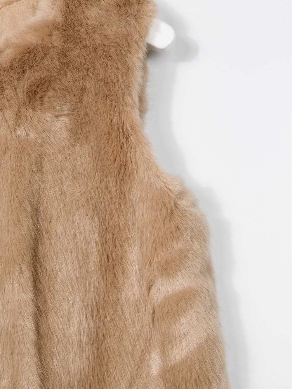 faux fur gilet