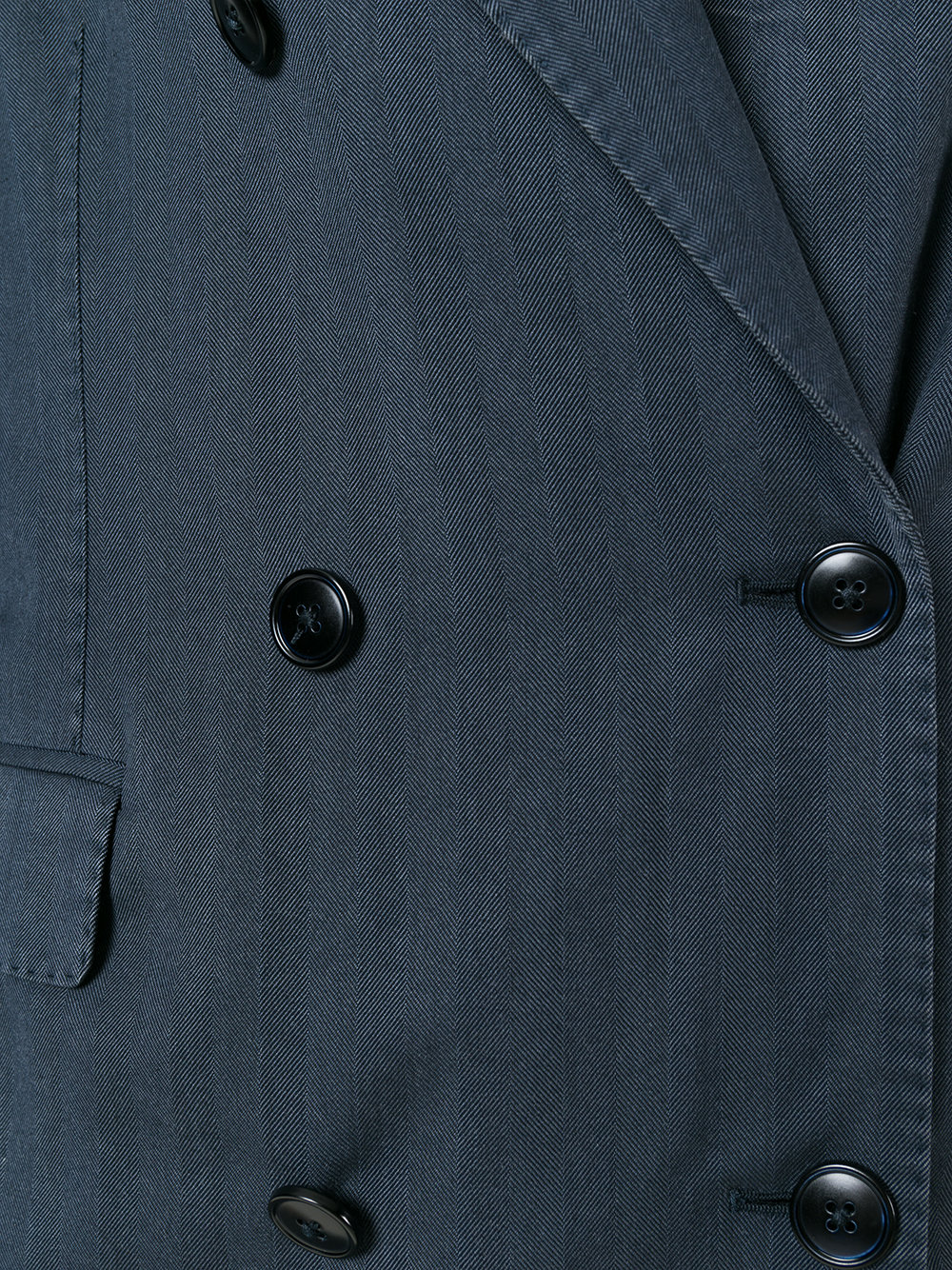 double-breasted blazer