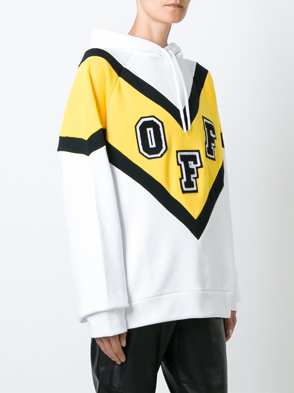 'OFF' drawstring hoodie 