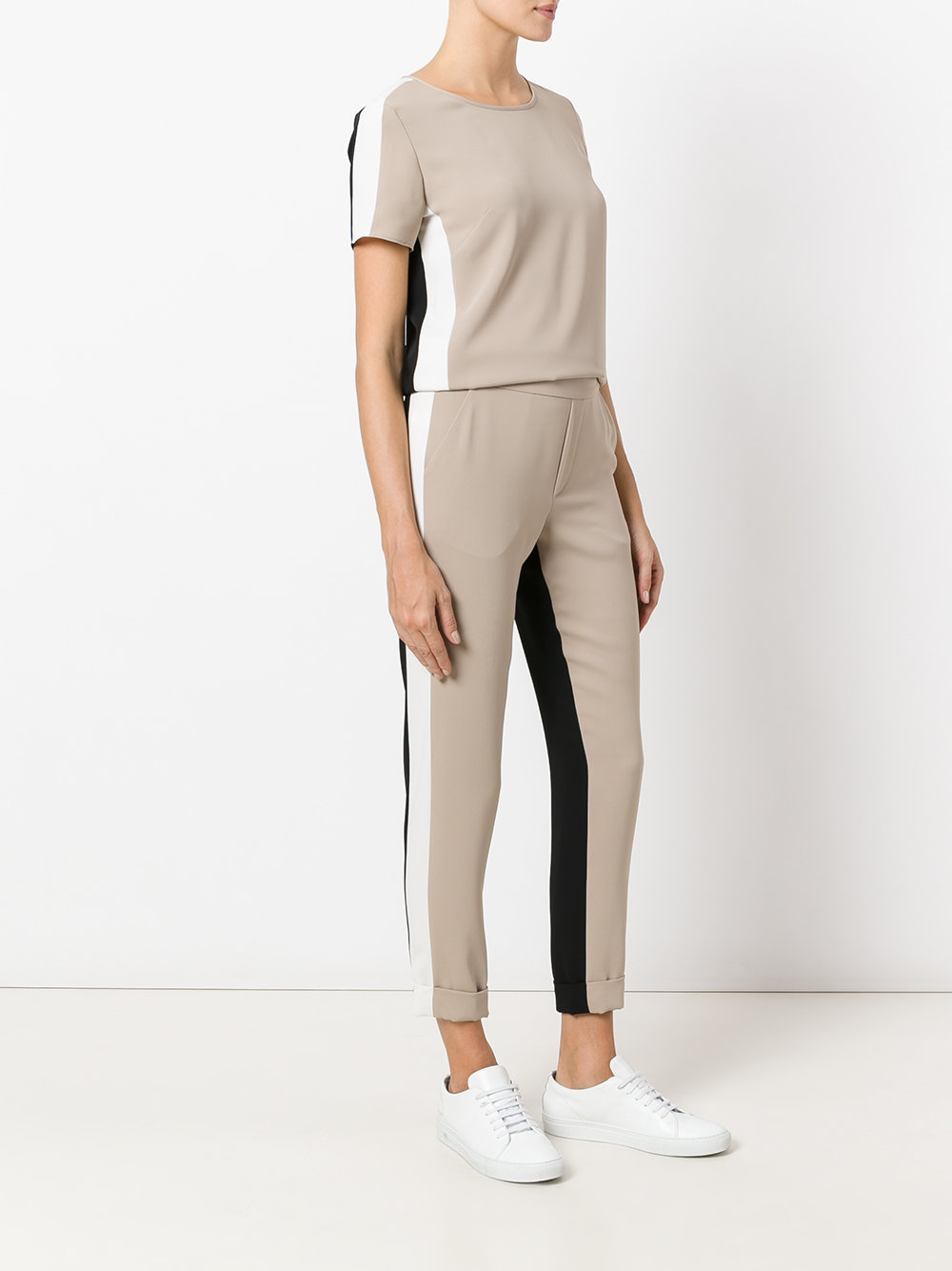 shortsleeved jumpsuit 