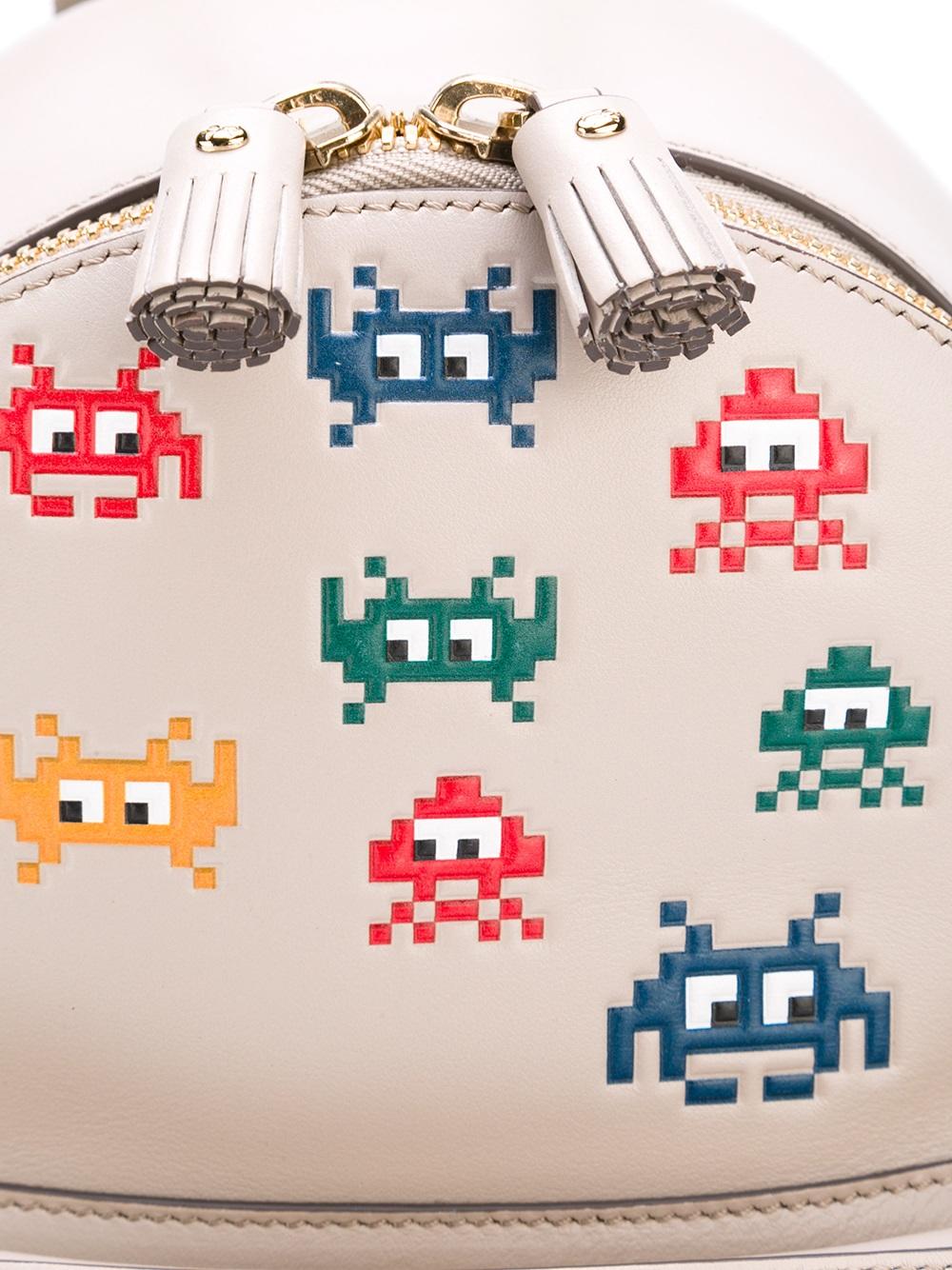 'Space Invaders' backpack