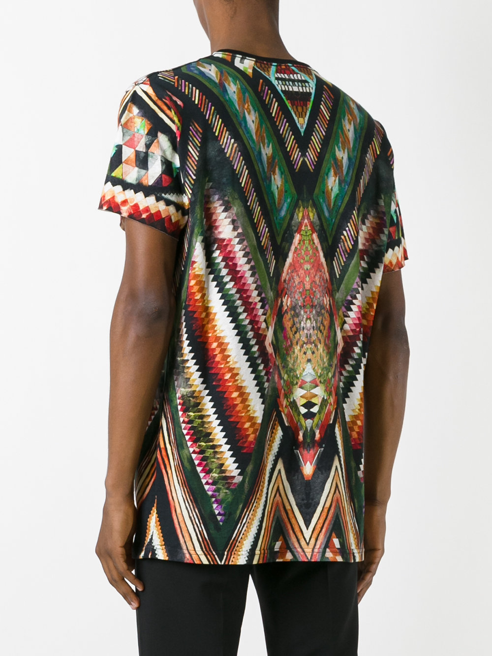 geometric print T-shirt