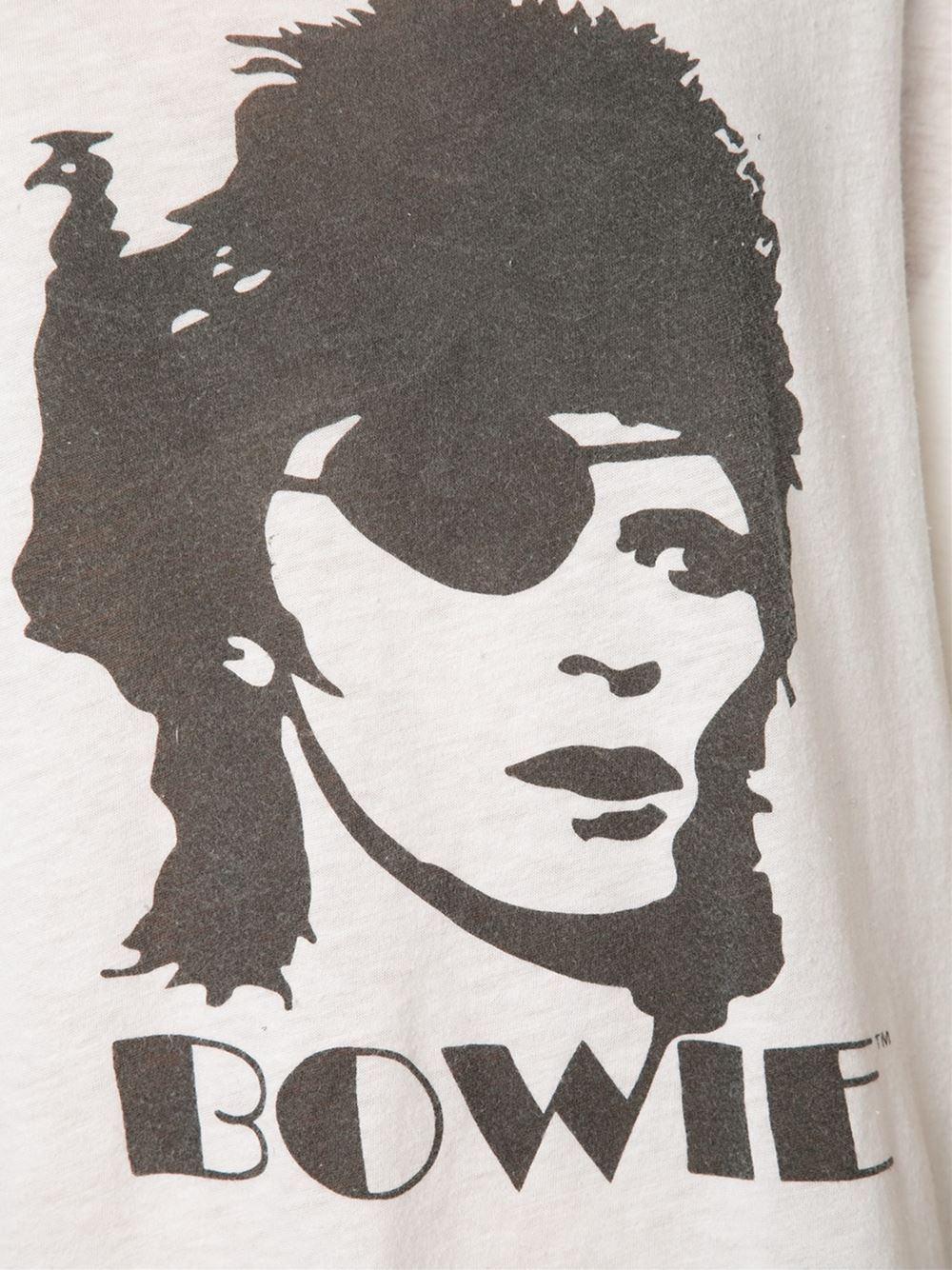 David Bowie印花T恤