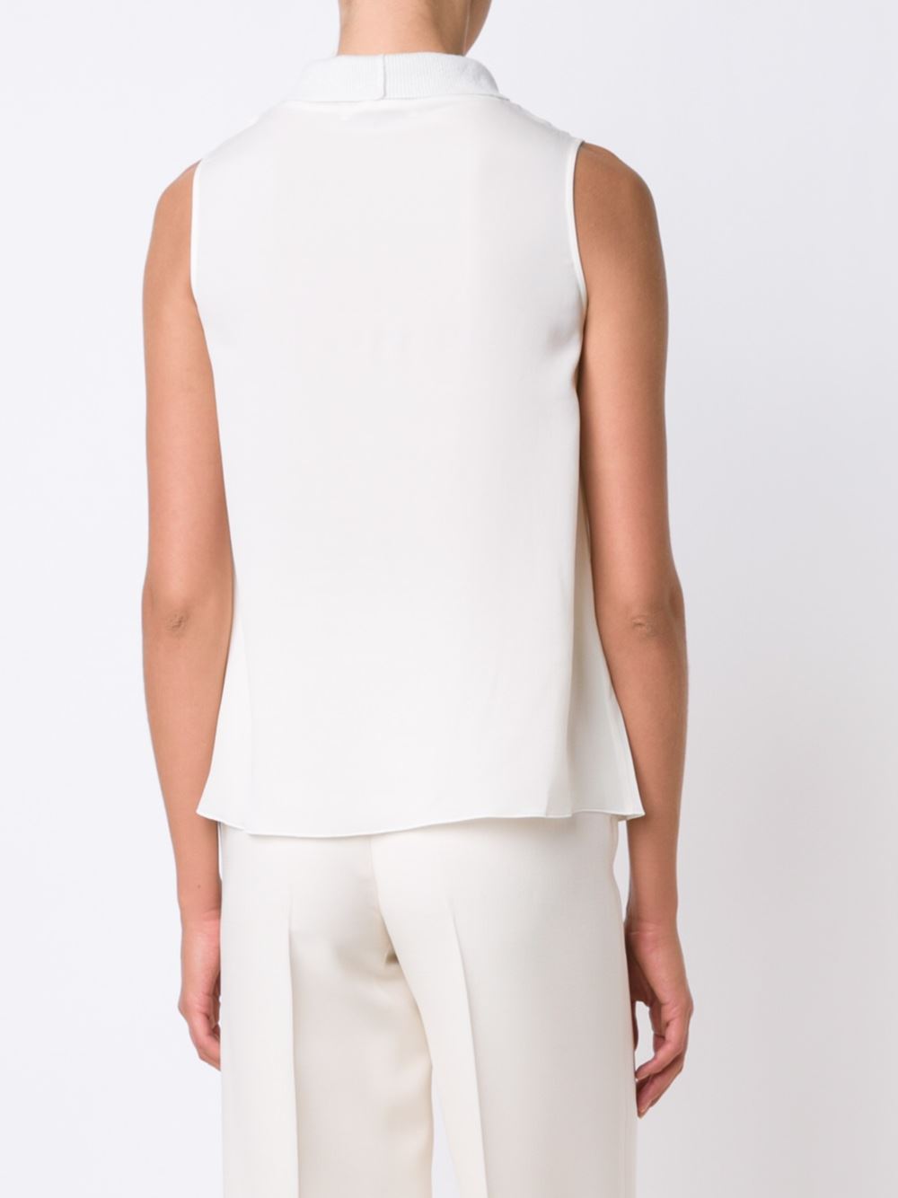 roll neck tank top