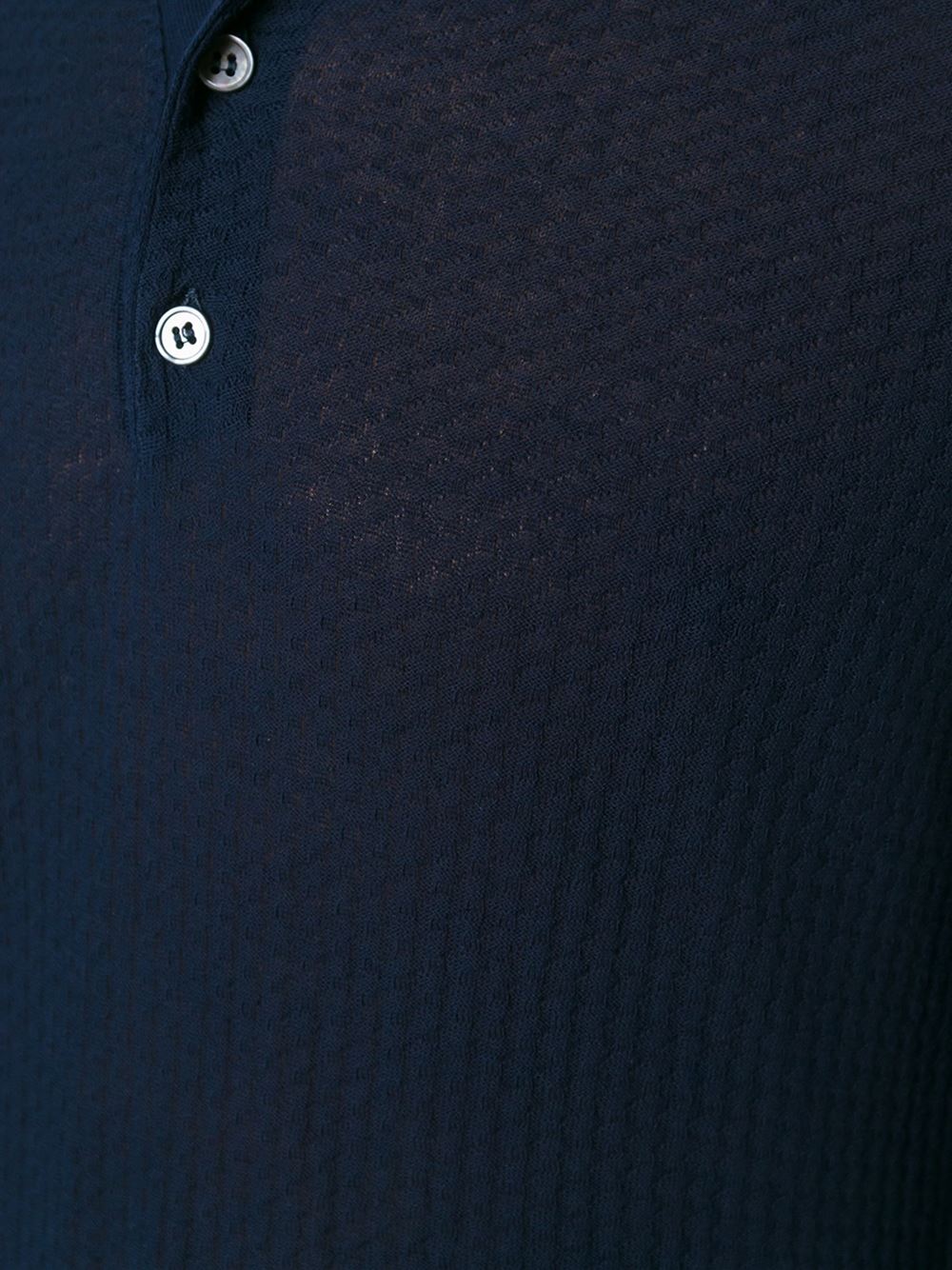 longsleeved polo shirt