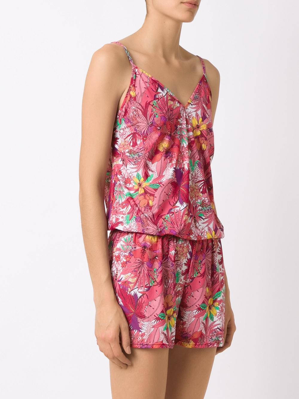 printed playsuit