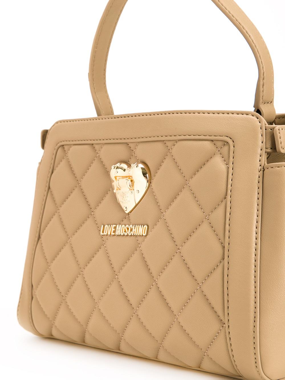 small quilted tote