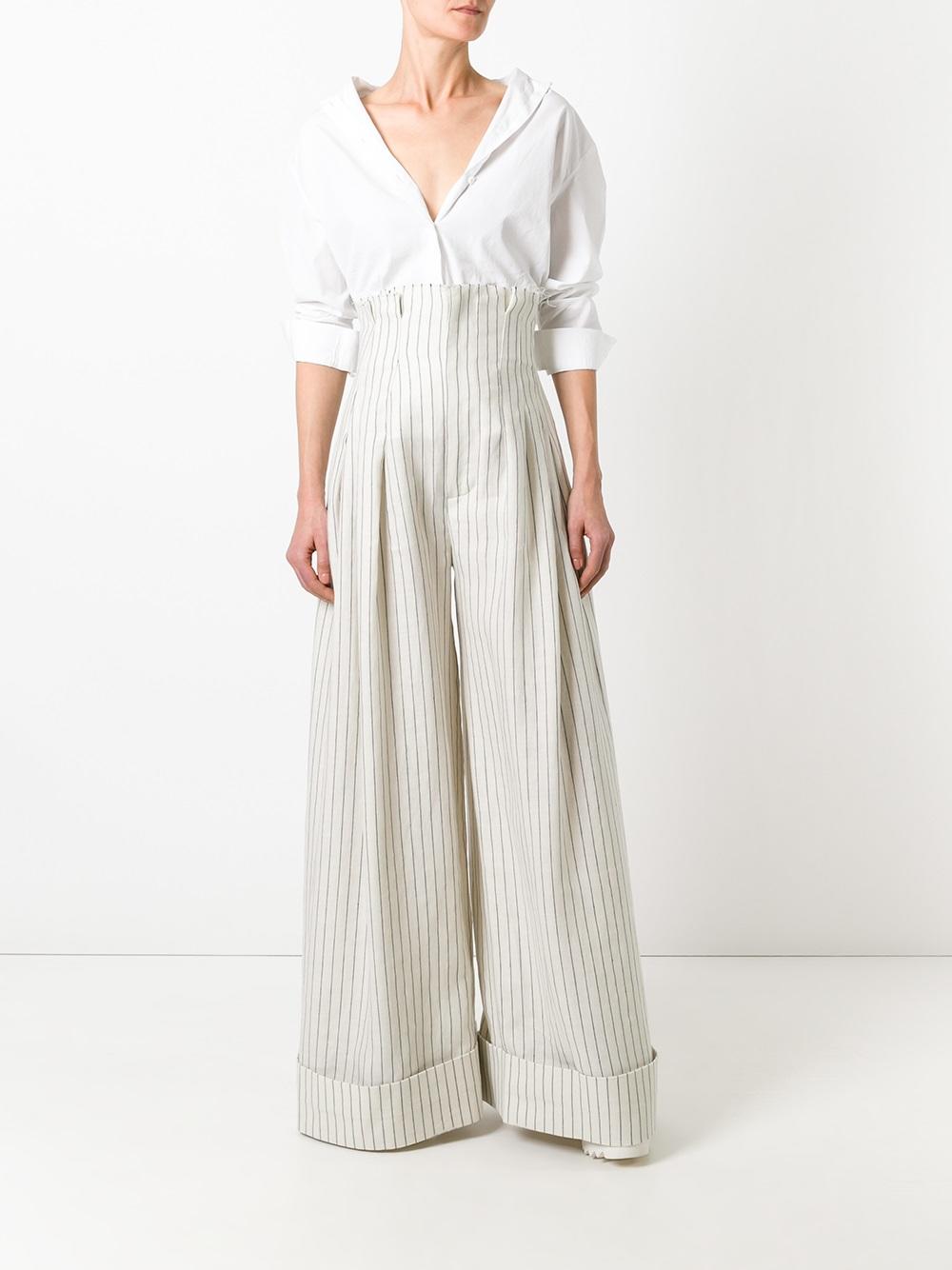 striped palazzo pants 