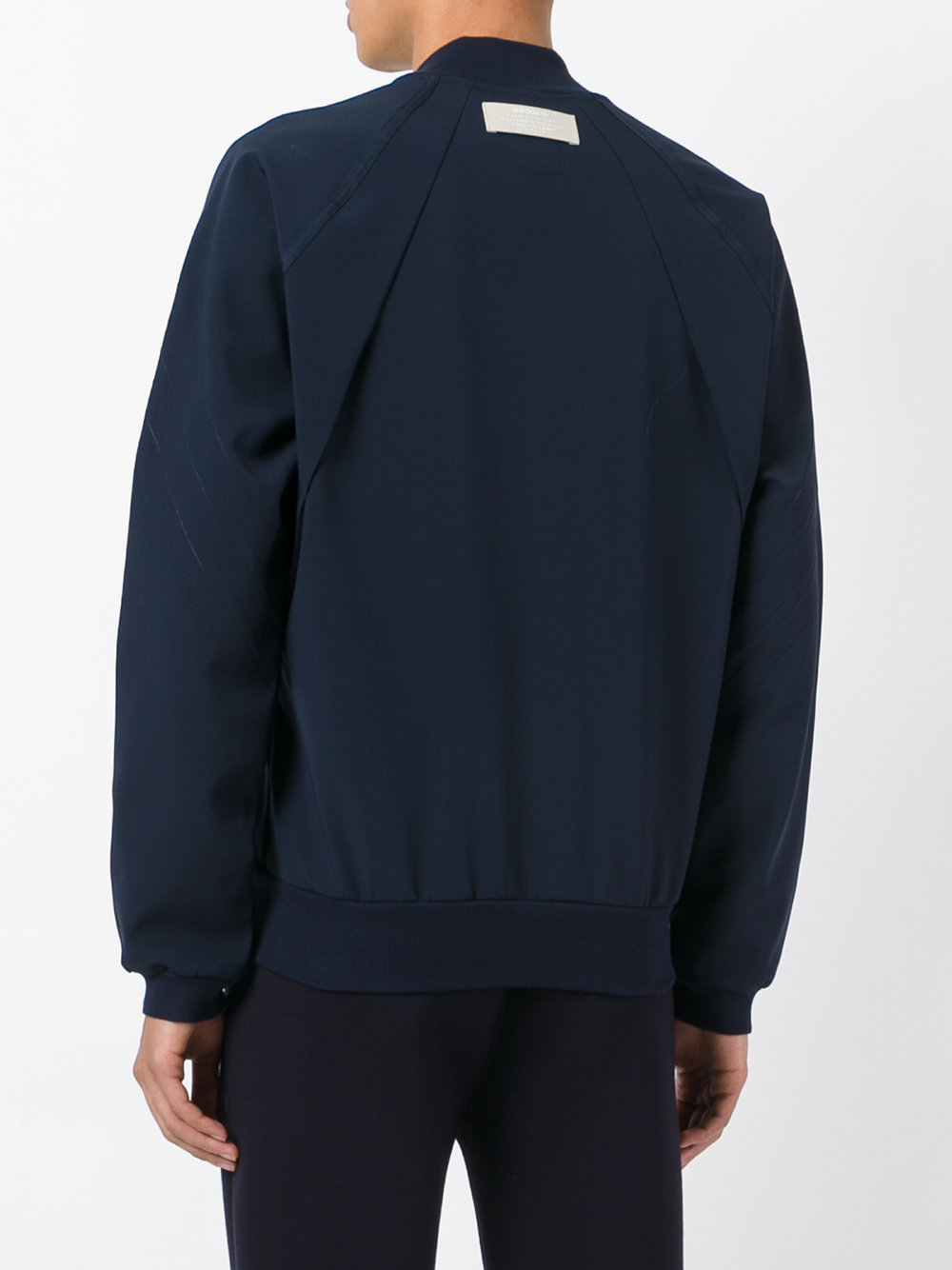 pleated back bomber jacket