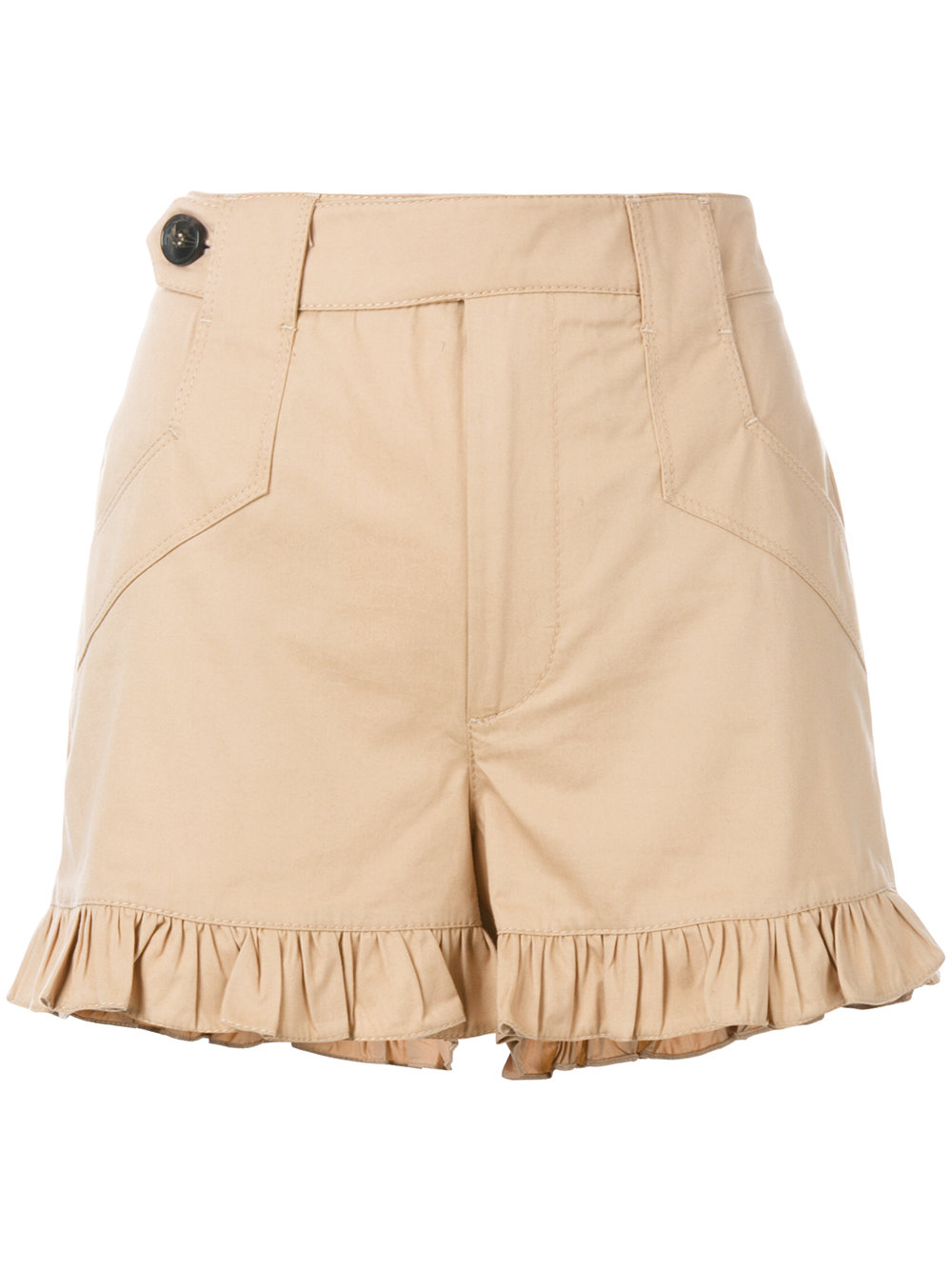 frilled shorts