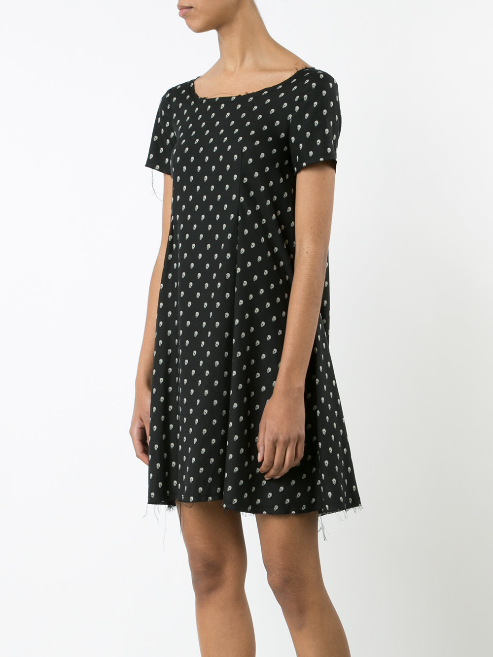 skull print dress