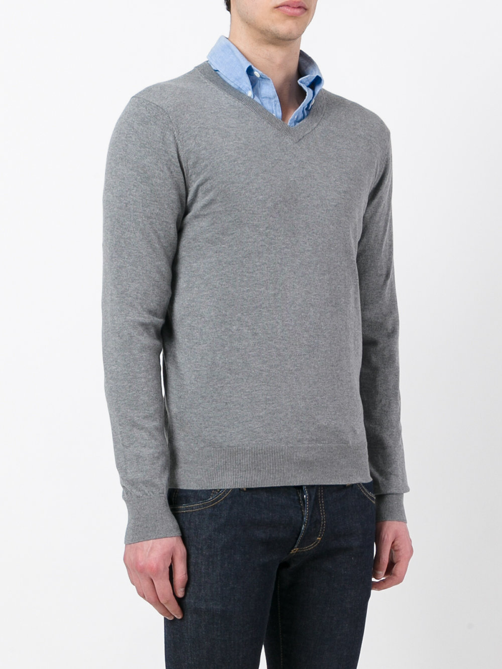 v-neck jumper