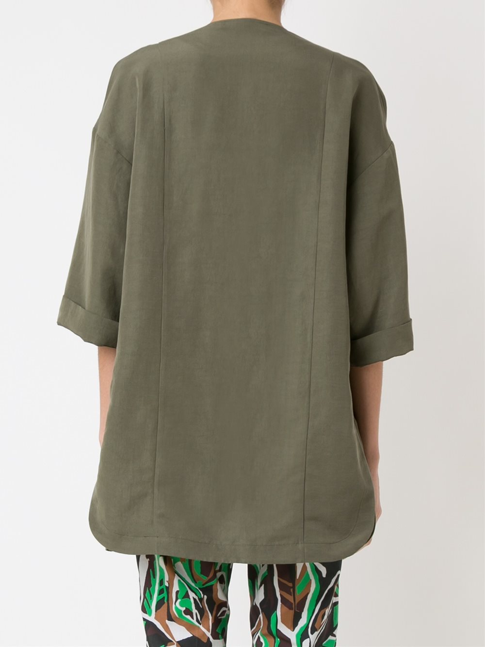 short sleeves parka