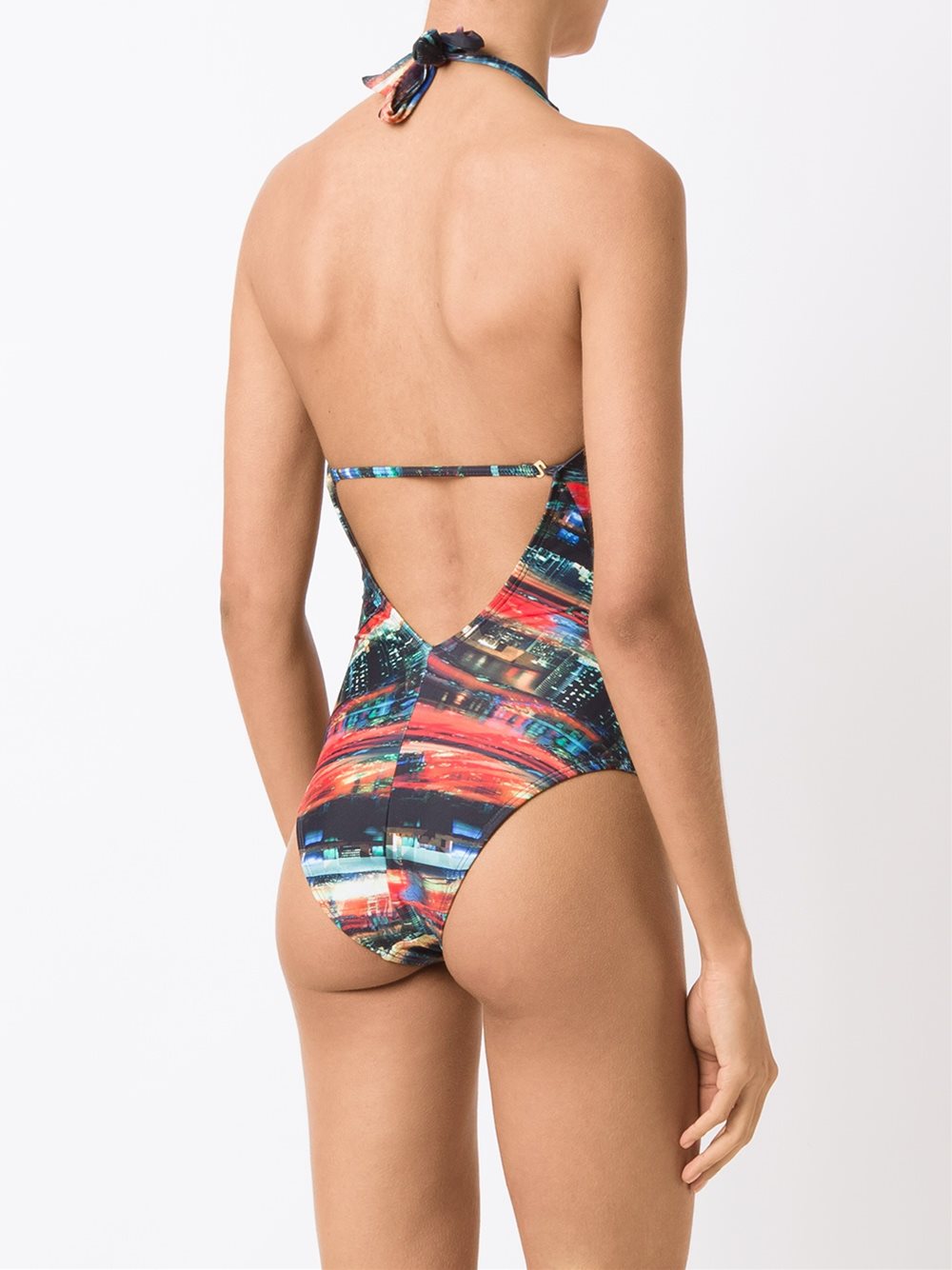 halter neck swimsuit