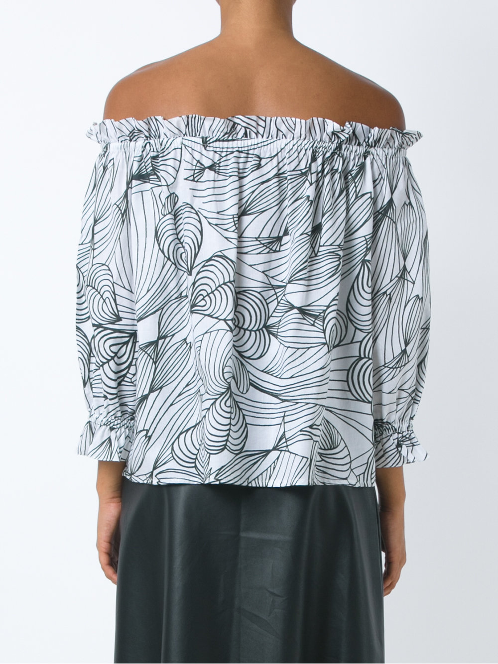off the shoulder blouse