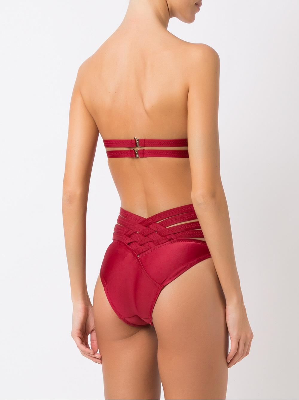 strappy swimsuit