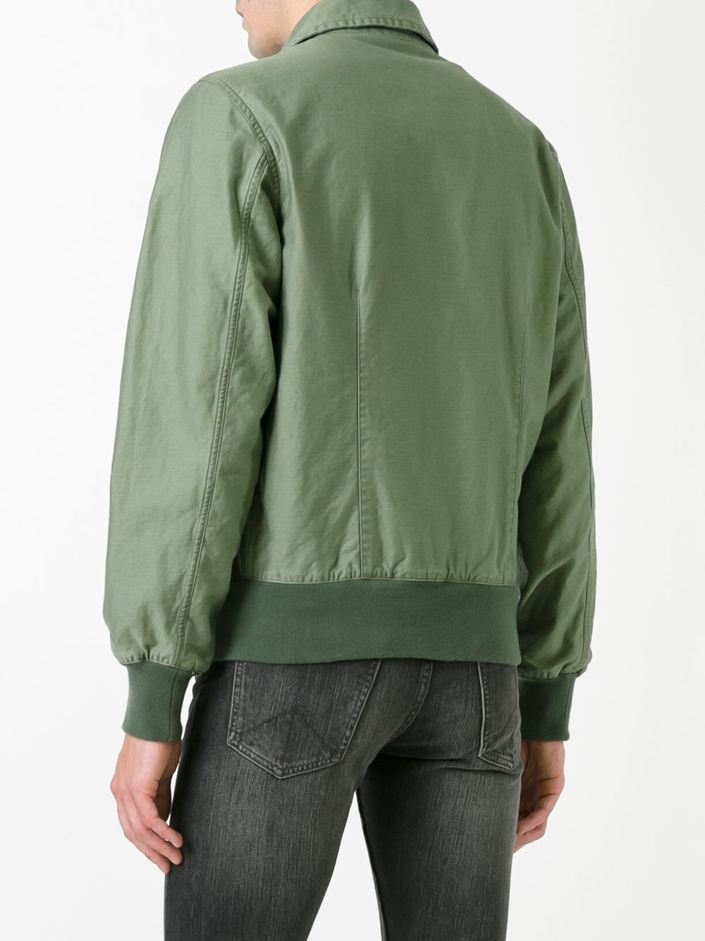 front pocket bomber jacket 