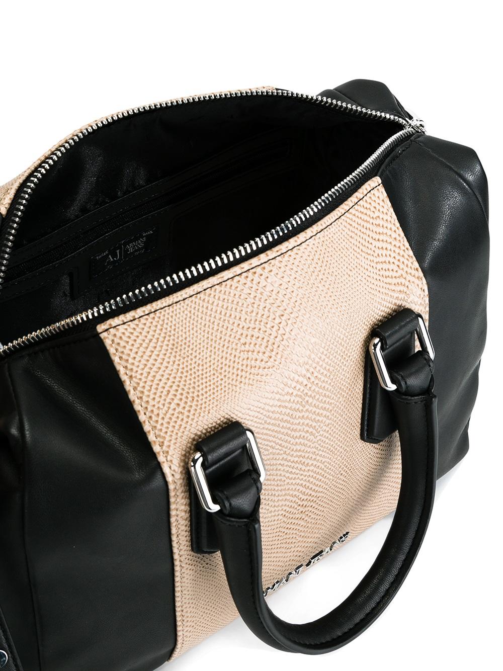 bicolour medium tote