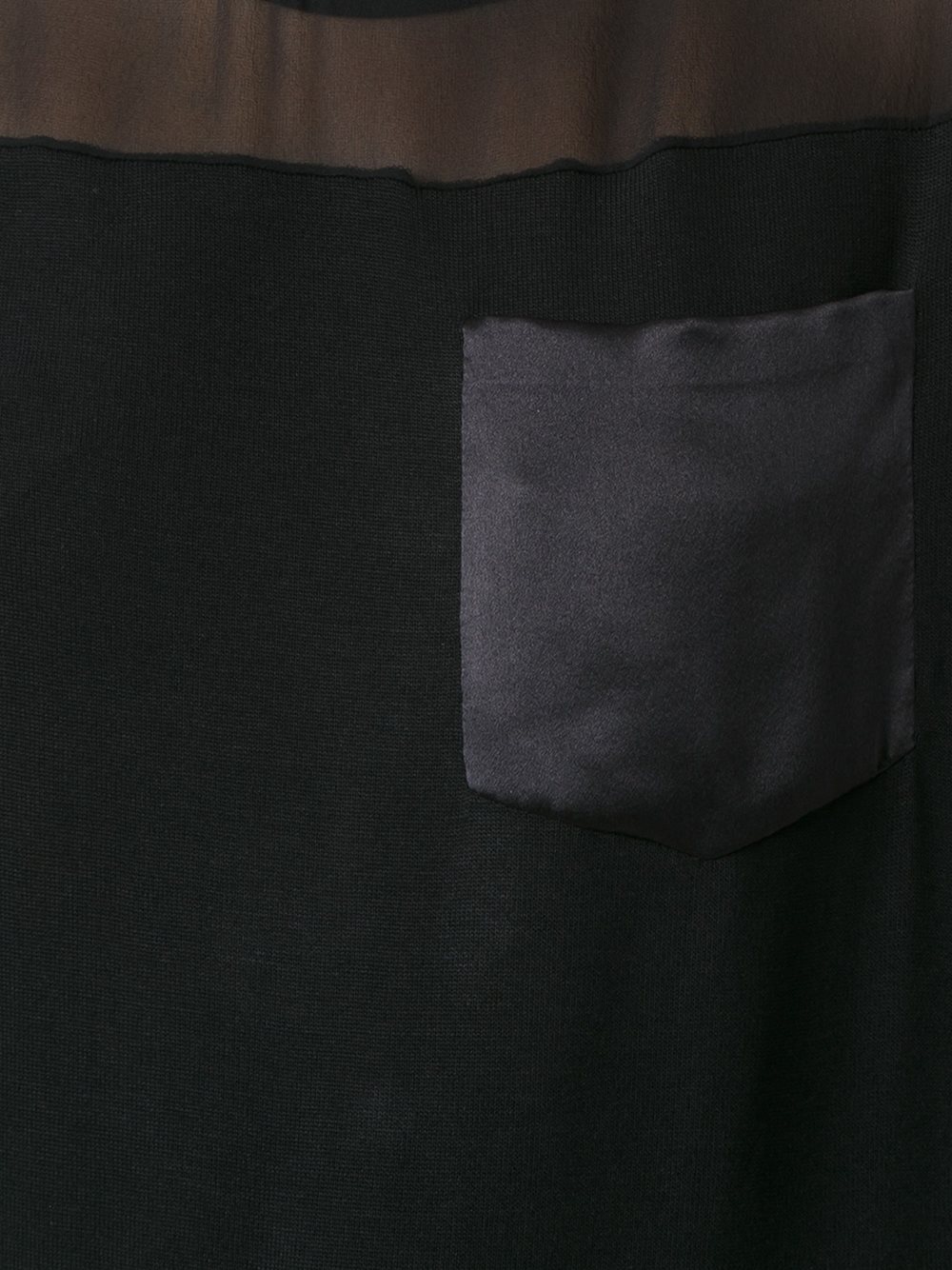 panelled blouse