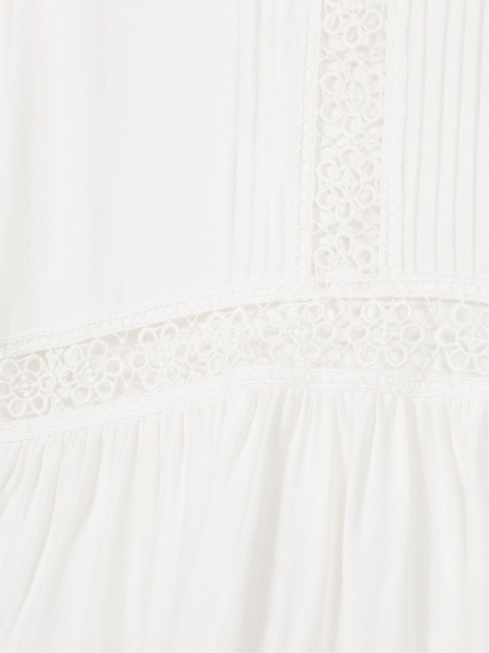 floral lace detail dress