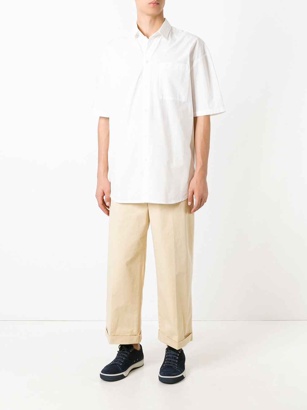 wide leg chinos
