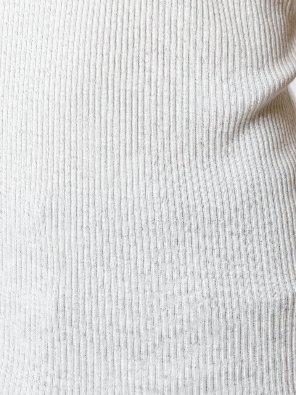 long ribbed vest