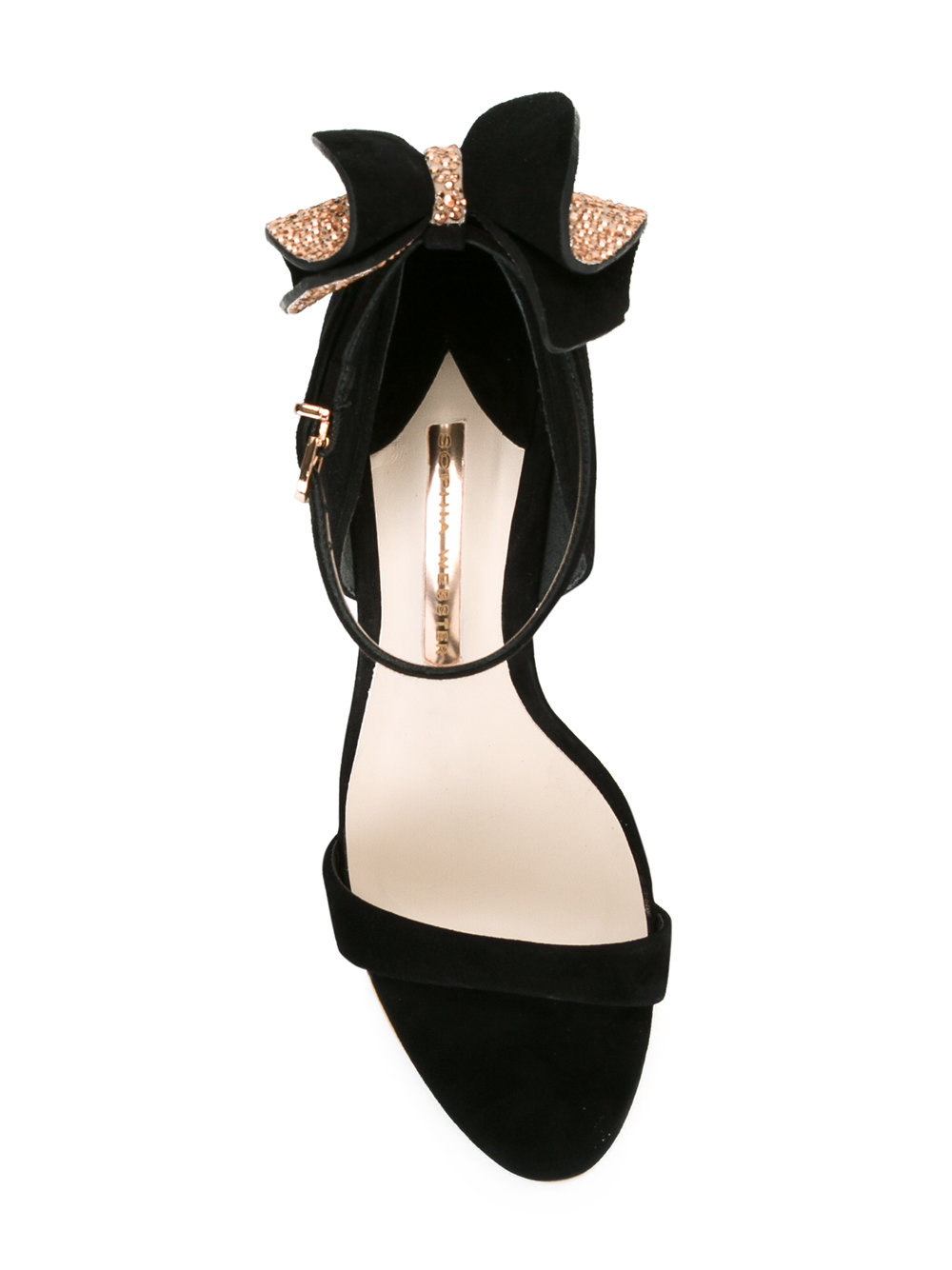 glitter embellished sandals