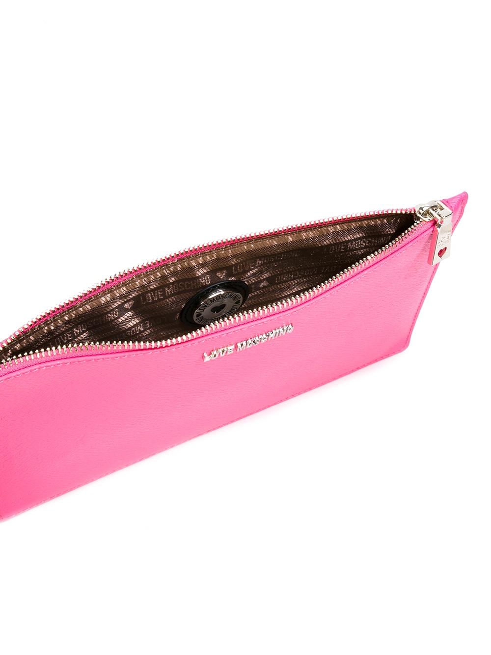 scarf detail clutch