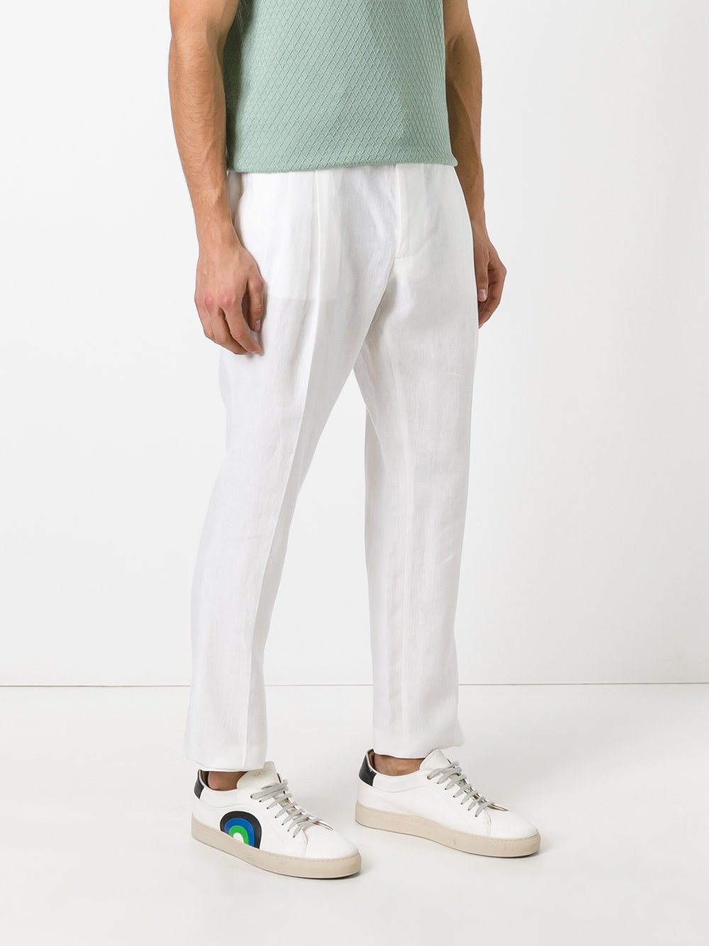 cropped lightweight trousers