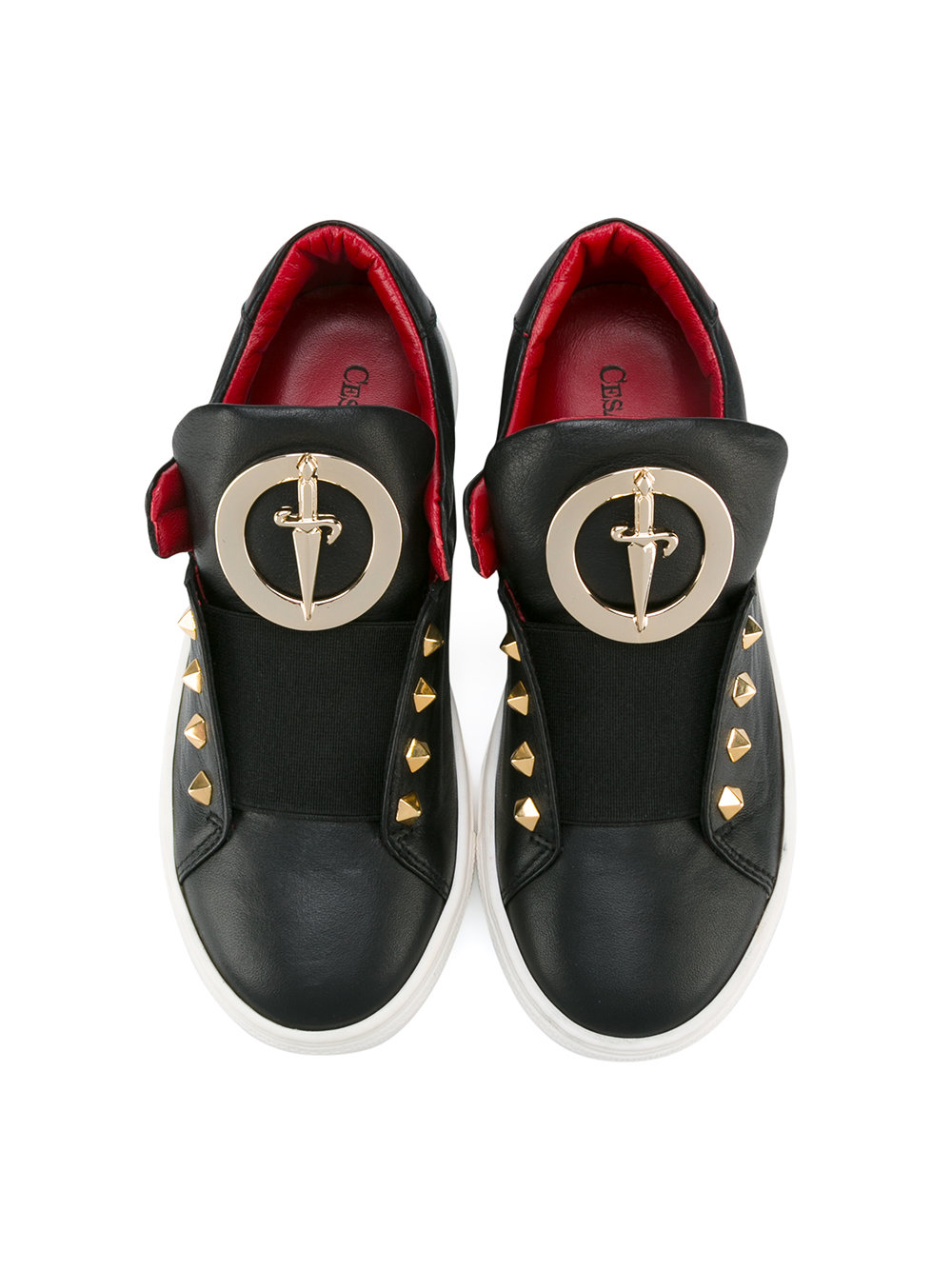 studded slip-on sneakers 