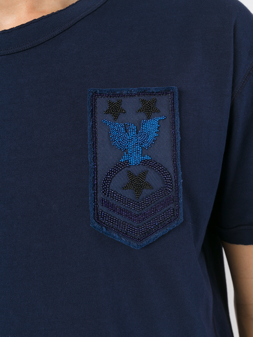 appliquéd T-shirt