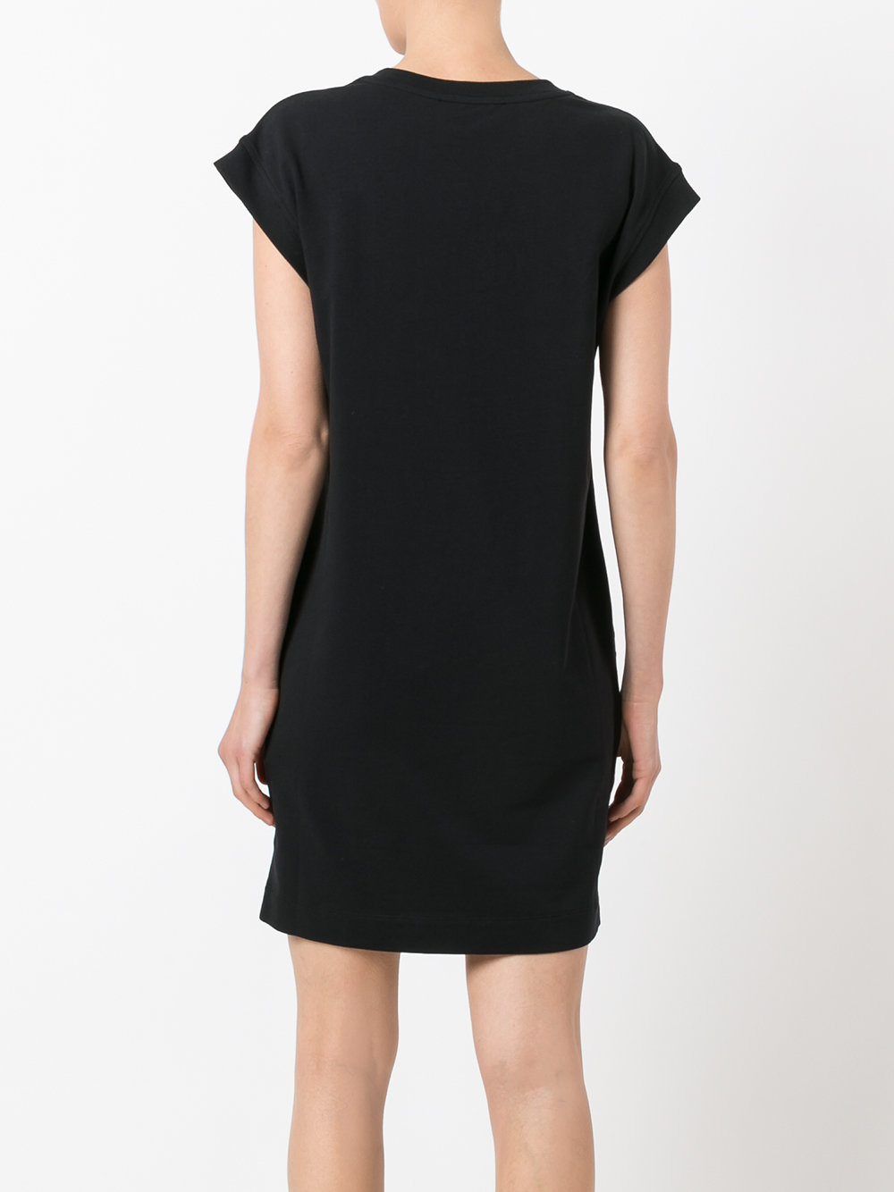graphic print T-shirt dress