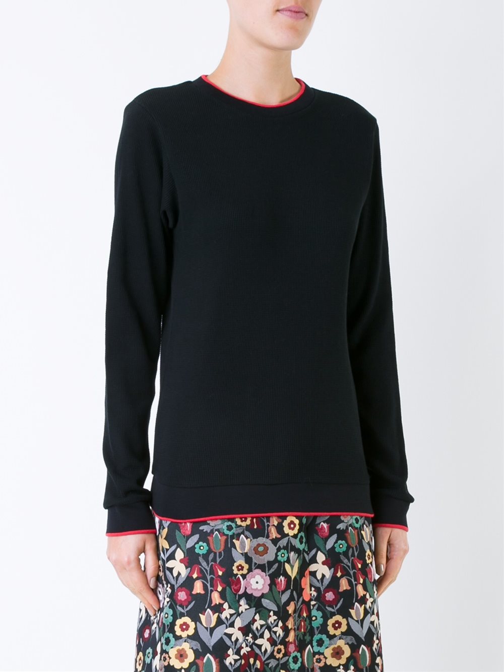 embroidered dragon sweatshirt