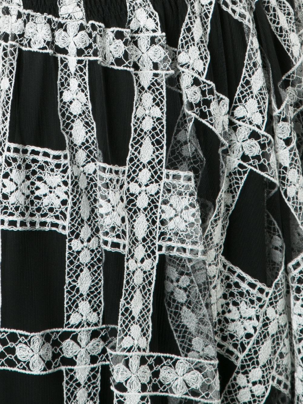 lace overlay dress 