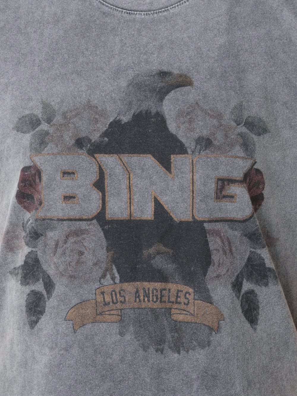 ‘bing’印花T恤