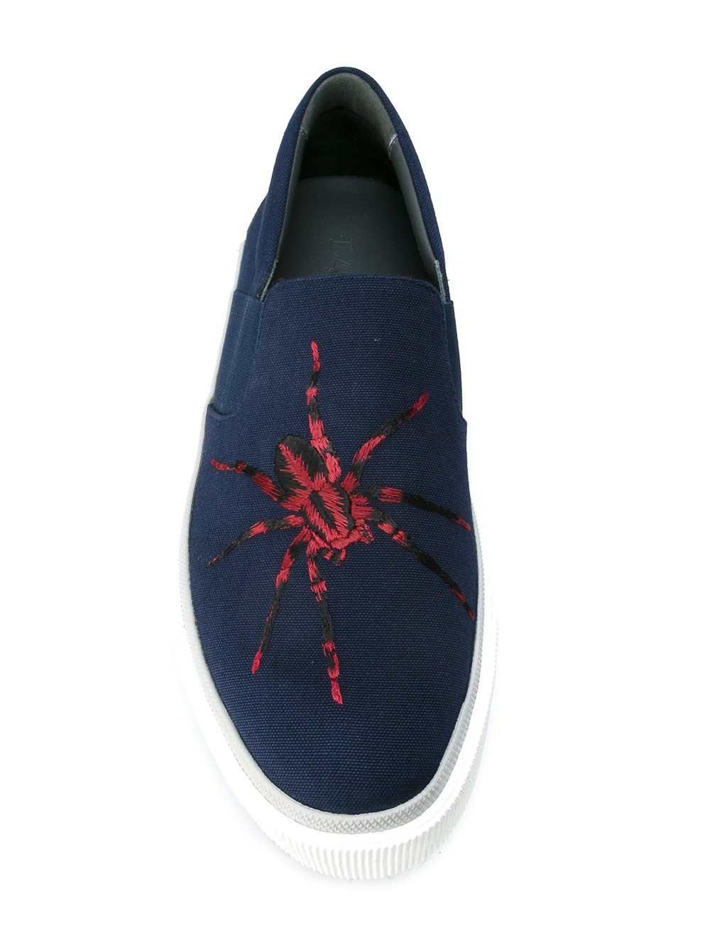 spider embroidered sneakers