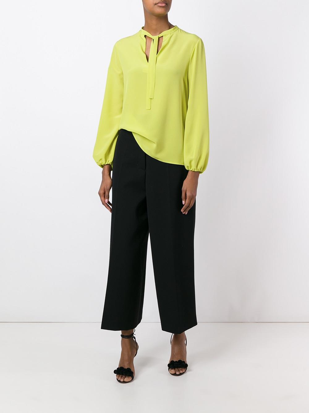 pussy bow blouse