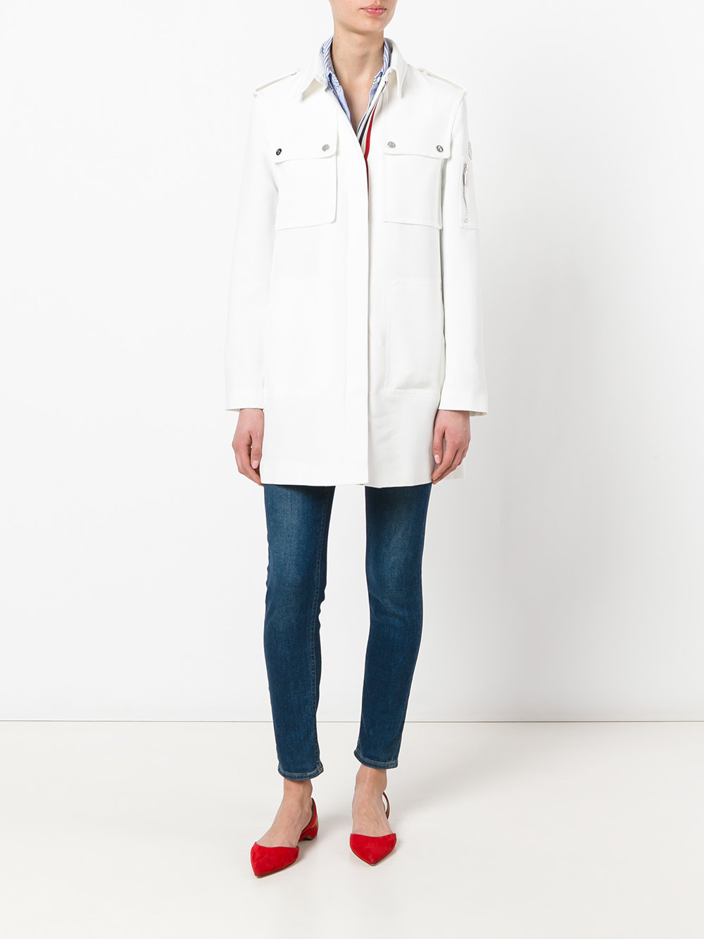 multi pocket coat 