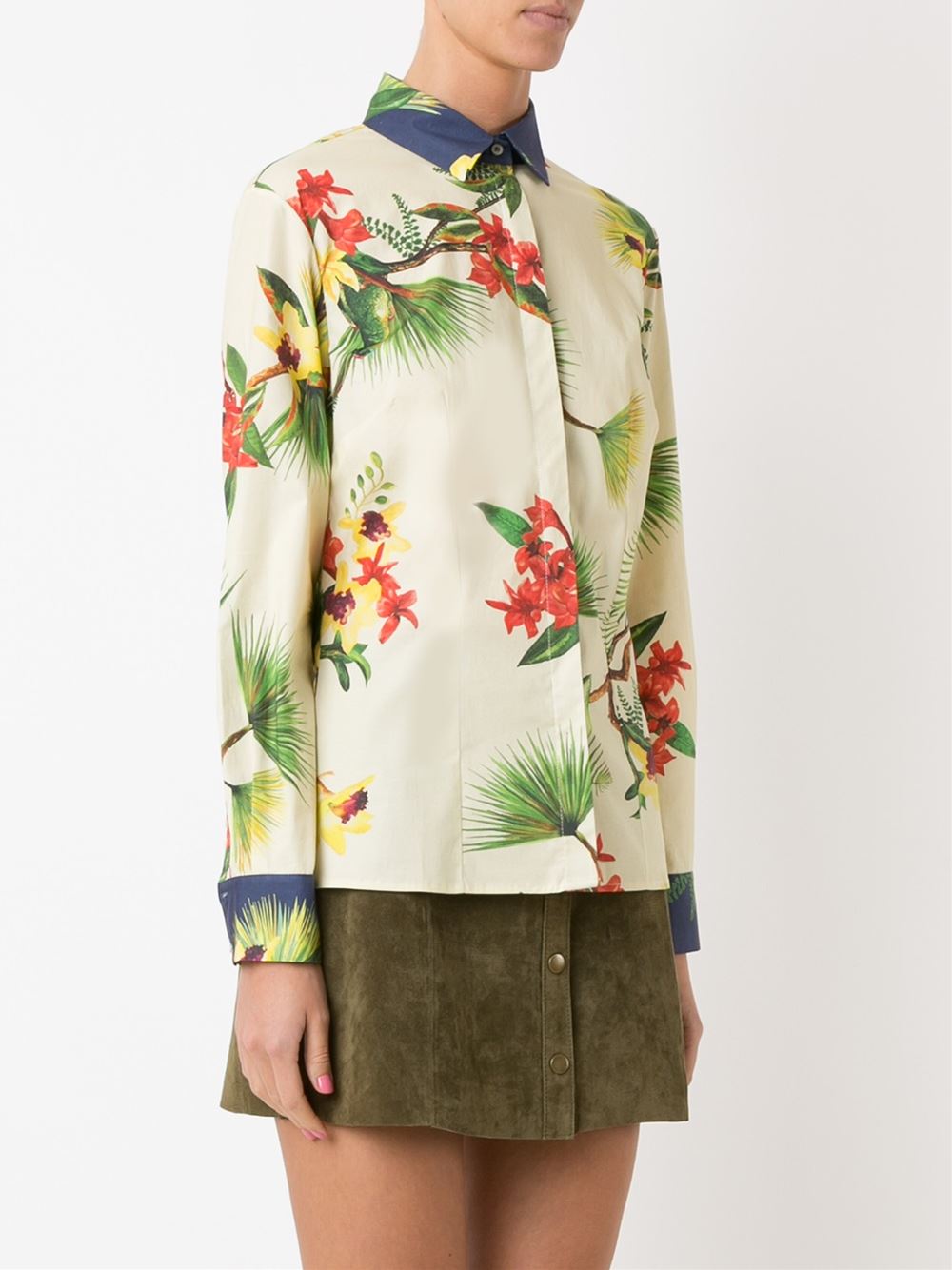 floral shirt