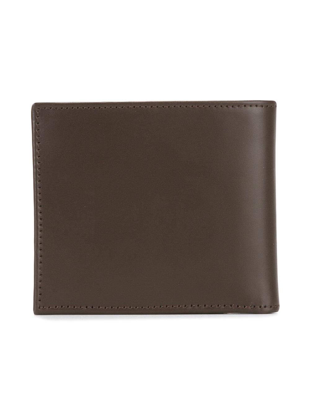 inner stripes flat wallet