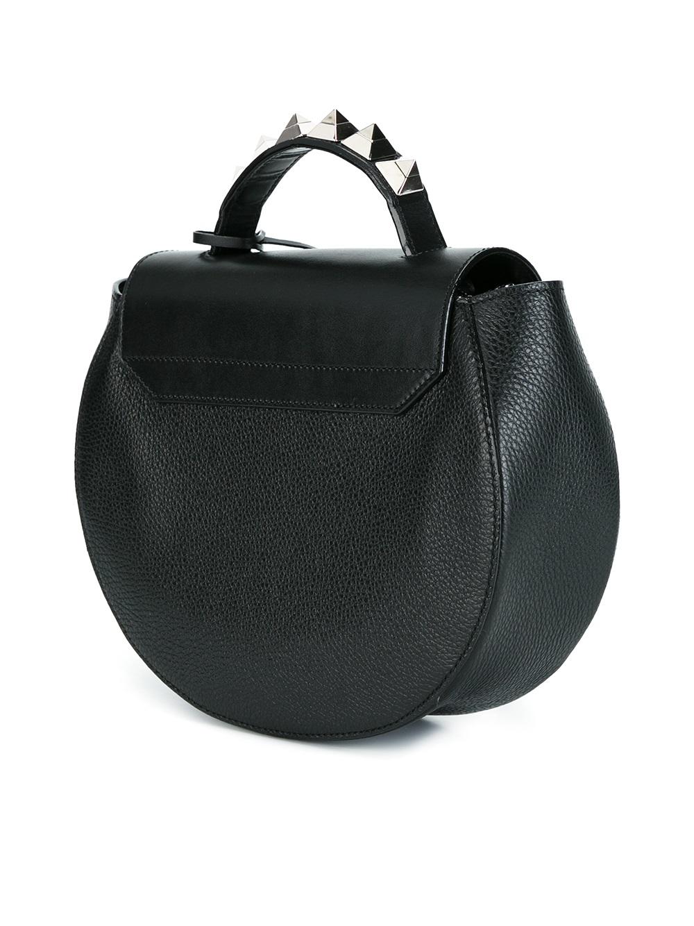 lace-up detailing shoulder bag