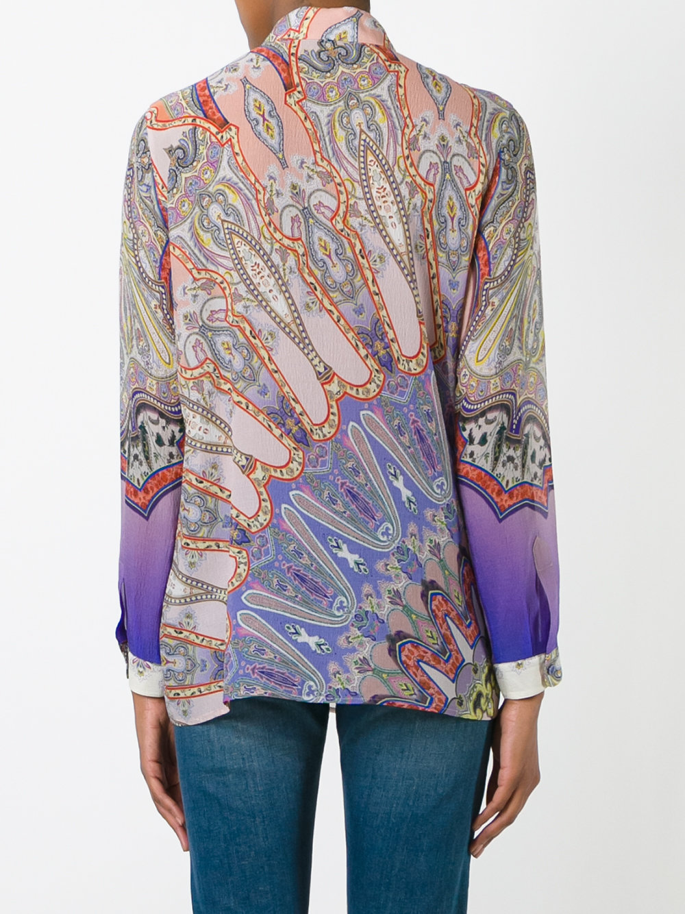 Indian print shirt 