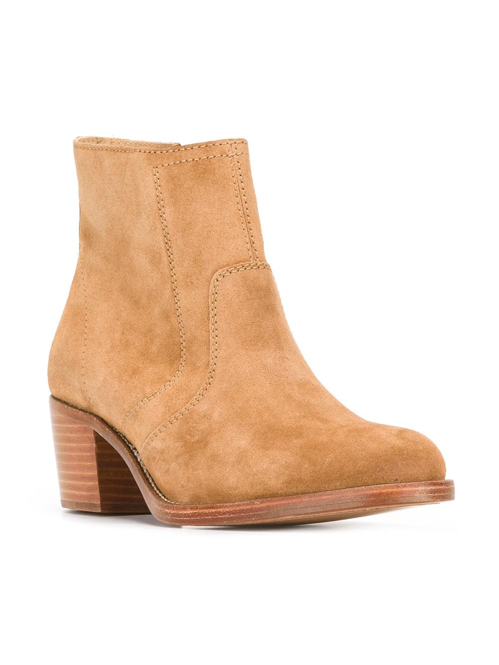 panelled ankle boots