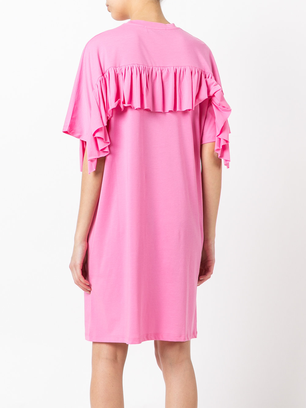 ruffled trim dress 