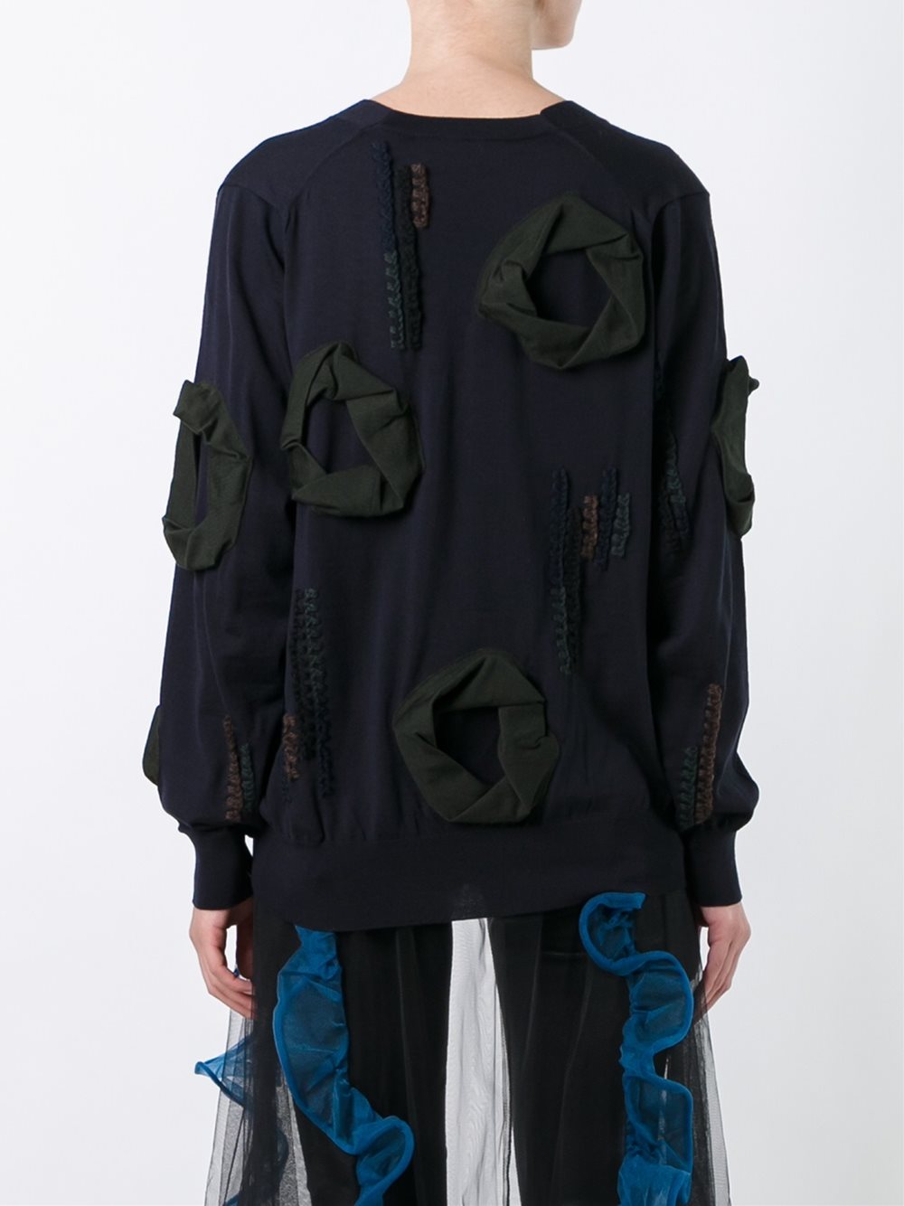 v-neck cardigan 